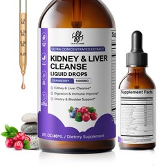 27-in-1 Kidney Cleanse Detox & Repair Drops Urinary Tract And Liver Cleanse