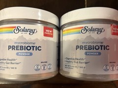 SOLARAY Mycrobiome Prebiotic Powder, Prebiotics for Women and Men, Digestive