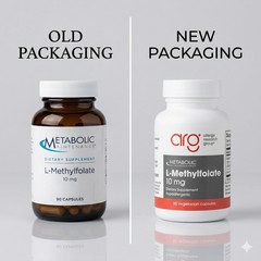Metabolic Maintenance L-Methylfolate 10mg -Daily Use (90 Capsules)