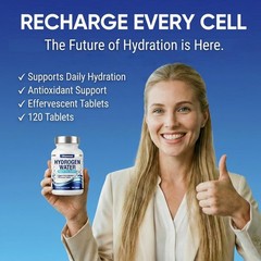 Molecular Hydrogen Water Tablets 120PCS Hydrogen Tablets for Drinking Water