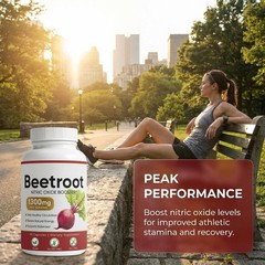 1 Pack Lemeli Beetroot – 1300mg, Lemeli Beet Root Supplement 60 Capsules – NEW