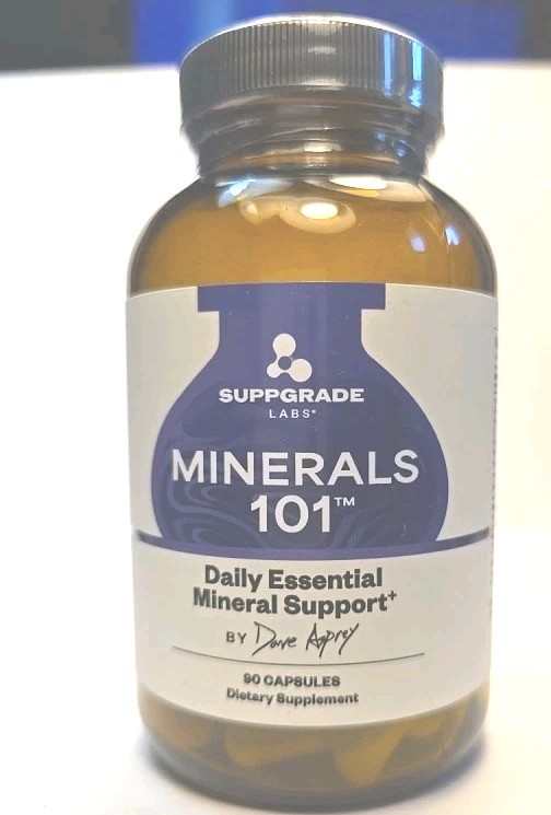 Suppgrade Labs Minerals 101 by Dave Asprey Daily Essential Mineral Blend 90caps