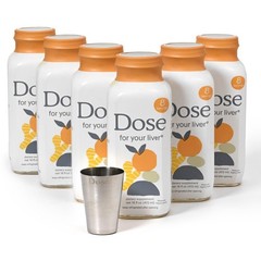 Liver Cleanse Detox w/ Milk Thistle & Herbs, 6x16oz Bottles
