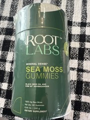 Root Labs Sea Moss Gummies Black Seed Oil I KSM 66 Ashwagandha Root Labs 60 CT