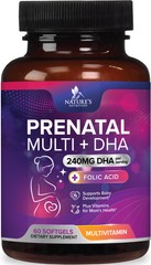 Prenatal Vitamins with DHA and Folic Acid – Before, During and Post Pregnancy