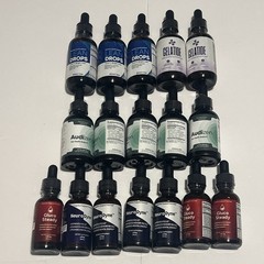 Large Assorted Dietary Supplement and Health Drop Lot
