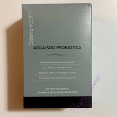 Authentic Calerie Health CalerieLife Aqua-SOD Probiotics – 30 Single Stick Packs