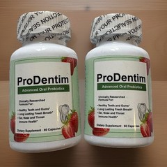 2x ProDentim Advanced Oral Probiotics 60 Capsules (120 Total) ***Exp 8-2026