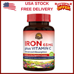Hierro 65 mg con vitamina C – Fortalecimiento de la sangre y apoyo energético