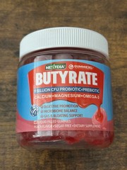 Butyrate Gummies with Probiotics Omega-3 Fiber Digestive Health Support EXP 1/27