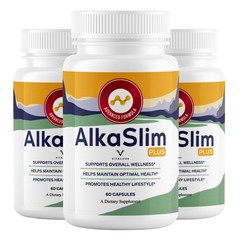 (3 Pack) AlkaSlim Plus Premium Daily Health Supplement (180 Capsules)