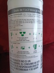 Herbal Aloe Concentrate – Mango for Digestive Health.Mexican Product Same As Usa