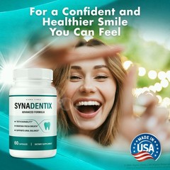 SynaDentix Capsules, Syna Dentix Oral and Dental Health Support 60ct