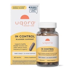 Uqora in Control Bladder Support – Daily Bladder Care & Support for Urinary