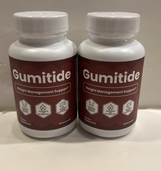 Gumitide ACV Gummies MAX STRENGTH 2.5gram Gummie All natural Supplement (2 pack)