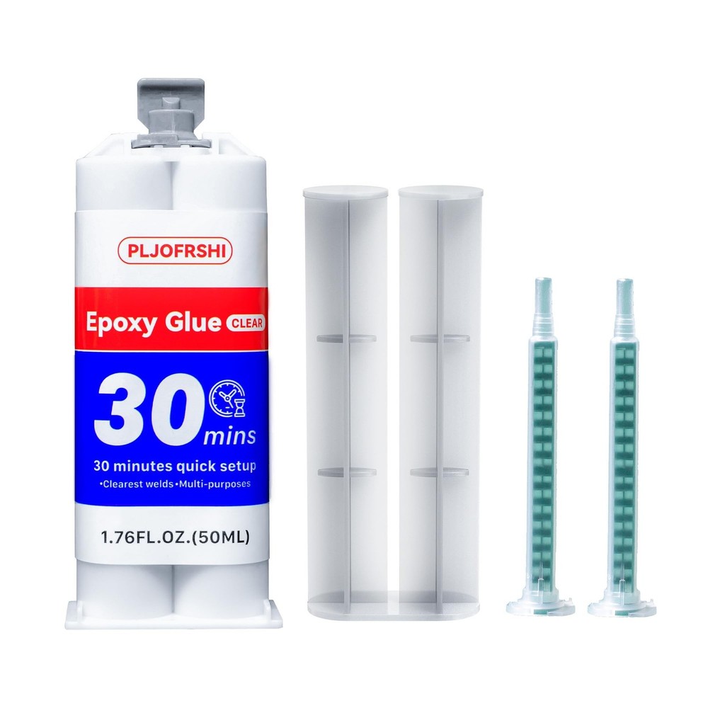 PLJOFRSHI Clear ab Epoxy Glue ，Multipurpose epoxy Resin Adhesive for Repa