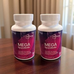 2PCS-Mega Sporebiotic 60 Capsules Microbiome Labs, probiotic supplement….