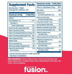 Bariatric Fusion Strawberry Complete Chewable Bariatric Multivitamin 120 Tablets