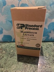 Standard Process Magnesium Lactate -90 Capsules Each