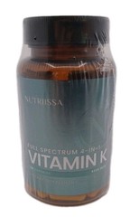 NEW SEALED Nutriissa Vitamin K 4-in-1 6200mcg K1 K2 MK4 MK7 MK9 60 Caps 1/2028