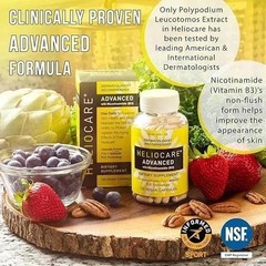 Advanced B3 Nicotinamide Heliocare Skin Health 120 Capsules Exp: 07/2027 NEW