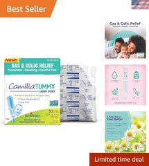 Sterile Baby Gas Drops by Camilia – Easy, Clear and Tasteless Relief for Colic