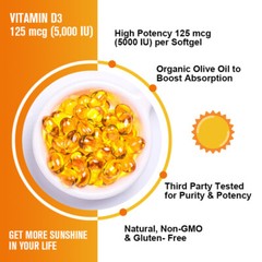 Vitamin K2 (MK7) with D3 10000IU, BioPerine Pills, Immune Health 5 Months Supply