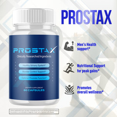 (2 Pack) ProstaX For Men Advanced Prostate Max Support Supplement 120 Capsules