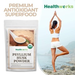 Organic Psyllium Husk Powder 32 Oz 2 Lbs Raw Certified Finely Ground from