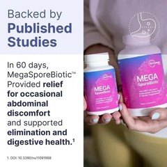 2 PCS-Mega Sporebiotic 60Caps Microbiome, Digestive Health Probiotic Men&Women