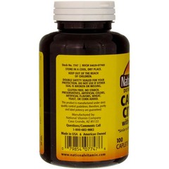 3 Pack Nature’s Blend Calcium Citrate + Vitamin D3 Caplets, 630 mg, 100 Ct