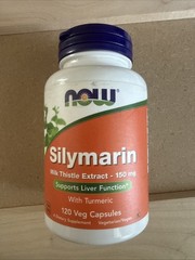 Now Foods Silymarin Milk Thistle Extract 150 mg 120 Veg Capsules 🆕