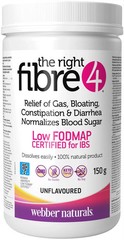 Webber Naturals The Right Fibre4 IBS Intestinal Discomfort 150 g Unflavoured …