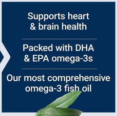 SUPER OMEGA-3 PLUS EPA/DHA FISH OIL Olive Extract KRILL 240 Sgel LIFE EXTENSION