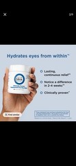Blink NutriTears Clinically Proven Supplement for Dry Eyes, Eye Care with Lutein