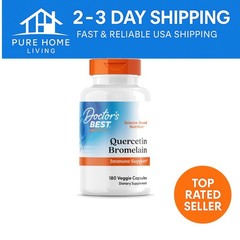 Quercetin Bromelain 180 Veggie Caps for Joint & Respiratory Health