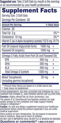 Omega 3 Supplement, 1200Mg, 90 Ct (Pack of 1)