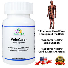 VEIN CARE, 120 Capsule, Circulation, Varicose Leg, Veins And Arteries Supplement