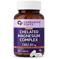 Carbamide Forte Chelated Magnesium Citrate Oxide Supplement 60 Veg Tablets