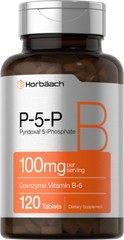 P5P Activated Vitamin B6 100mg | 120 Tablets | Vegetarian | by Horbaach