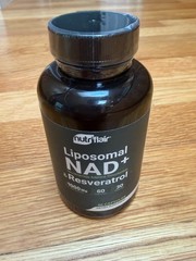 Nutriflair Liposomal NAD+ & Resveratrol Supplement 500Mg, 60 capsules, 30 srvgs