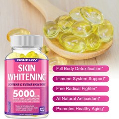 Skin Whitening Capsules – Promotes Healthy Aging,Anti Wrinkles,Dark Spots Remove