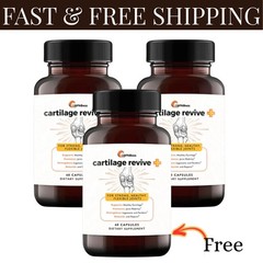 (3Pack) UpWellness Cartilage Revive + Joint Support Supplement for Men and Women