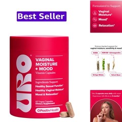 URO Vaginal Moisture & Mood – Formulated to Support Vaginal Moisture, Mood & …