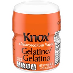 Knox Unflavored Gelatine 16 oz Canister – Pack of 3