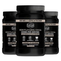 Black Forest High Flavanol Cocoa Powder Flavonoids Supplement 1200 mg – 3 PACK