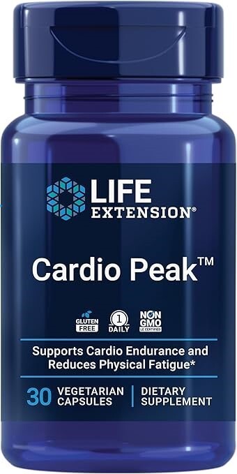 Life Extension Cardio Peak Support for Heart Muscle Health 30 VCaps