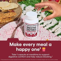 USPS Physician’s Choice Digestive Enzymes 16 Multi Enzymes Organic Prebiotics
