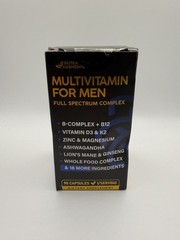 Nutra Harmony Multivitamin for Men Full Spectrum Complex 90 Capsules – Brand New