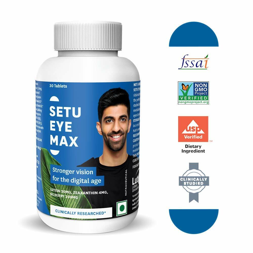 Setu Eye Max For Optimal Vision Function – 30 Tablets by Setu